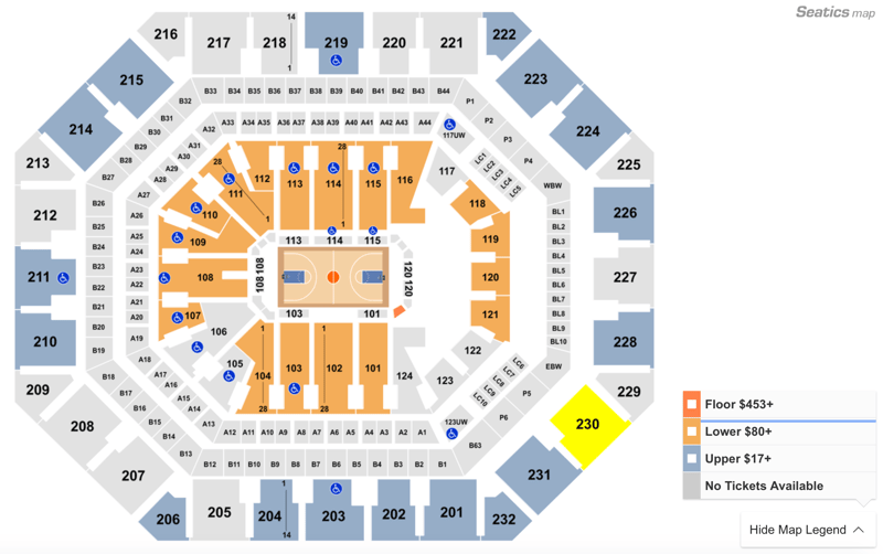 Phoenix Suns Arena Seating Chart Premium Experience Phoenix Suns Tickets as low as 116.